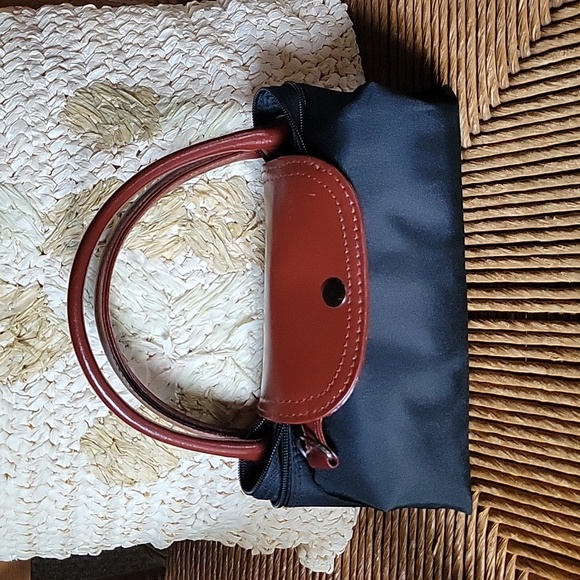 Francisca black, foldable tote/travel bag - Picture 8 of 9